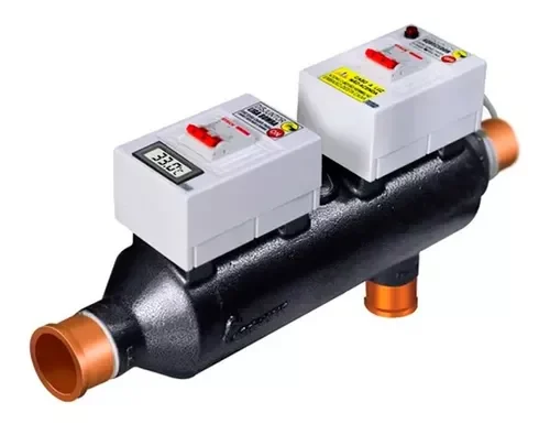 Aquecedor De Piscinas Elétrico Trocador Coletor 8.000w Inox 110V/220V,