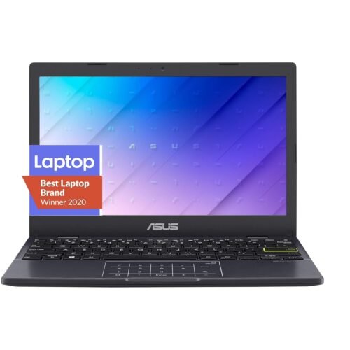 ASUS Laptop L210 ultra fino, tela HD de 11,6 polegadas, processador Intel Celeron N4020, 4 GB de RAM, 64 GB de armazenamento, numérico, Windows 10 Home in S Mode com um ano de Microsoft