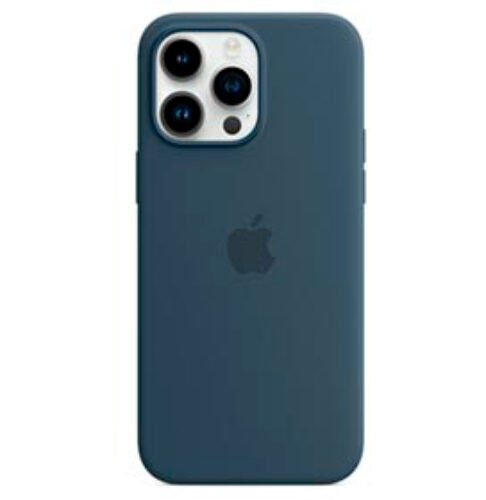 Capa para iPhone 14 Pro Max com MagSafe em Silicone Azul-tempestade – Apple – MPTQ3ZE/A,