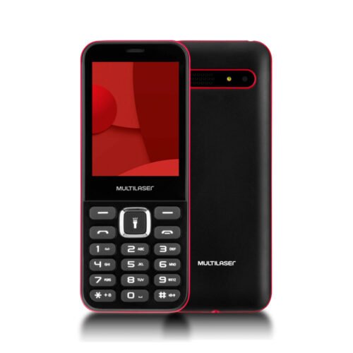 Celular Up Max Multilaser 2G Dual Chip Bluetooth, Radio Fm Preto – P9135