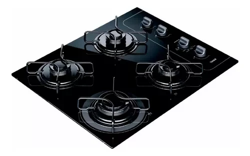 Cooktop 4 Bocas A Gás Consul Cd060ae Preto Bivolt,