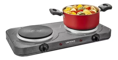 Fogão Cooktop Elétrica Lenoxx Grand Pratic Pfe353 Prata 127v,