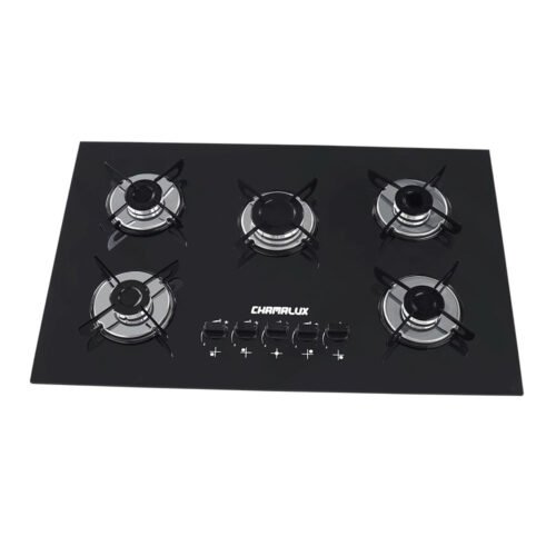 Fogão Cooktop Ultra Chama 5 Bocas Preto – Chamalux,