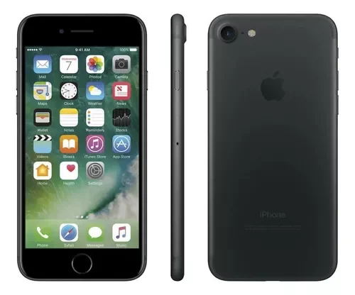 iPhone 7 32 Gb Preto Semi-novo – Perfeito Funcionamento,