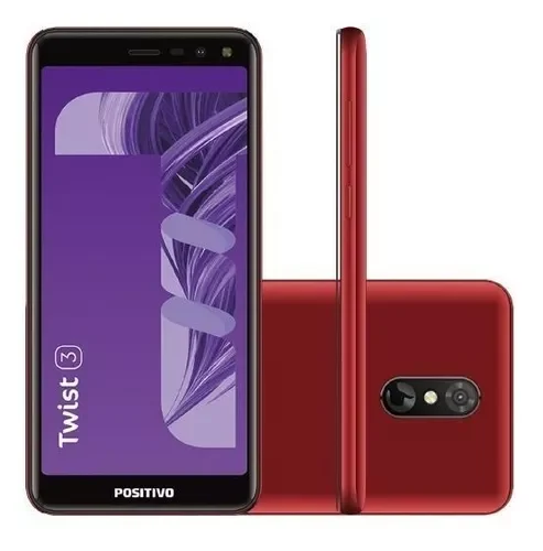 Positivo Twist 3 S513 Dual SIM 32 GB vermelho 1 GB RAM