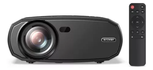 Projetor Blitzwolf Vp-13 1080p Fullhd 6000 Lumens -bluetooth Cor Preto 110V/220V