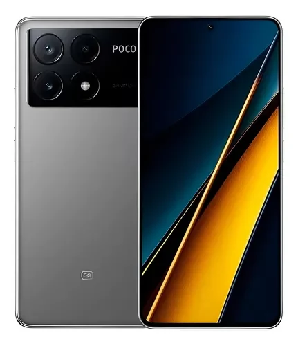 Xiaomi Pocophone Poco X6 Pro 5G Dual SIM 512 GB Cinza escuro 12 GB RAM